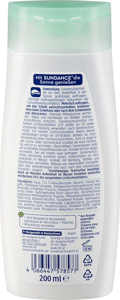 Loção Solar Sensível LSF 30, 200 ml