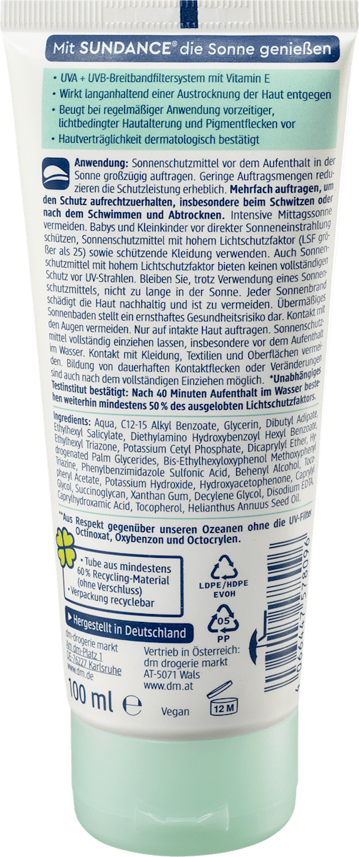 Protetor Solar Sensível, LSF 30, 100 ml