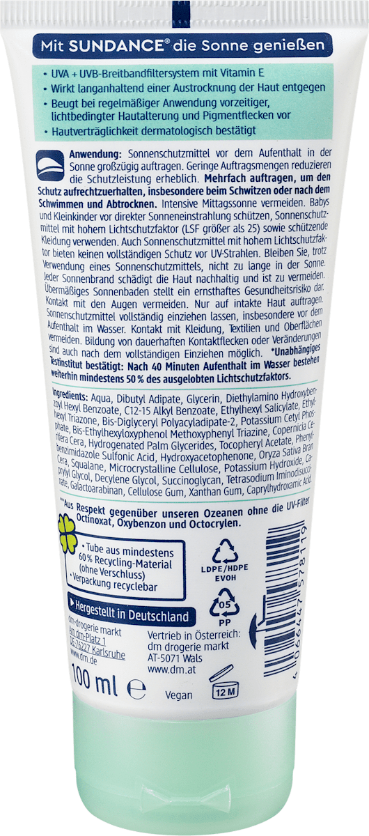 Protetor Solar Sensível, LSF 50, 100 ml