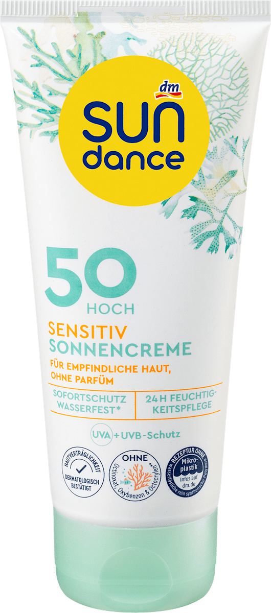 Protetor Solar Sensível, LSF 50, 100 ml