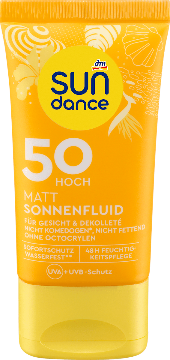 Zonnebrandcrème Gezicht Mat Effect LSF 50, 50 ml