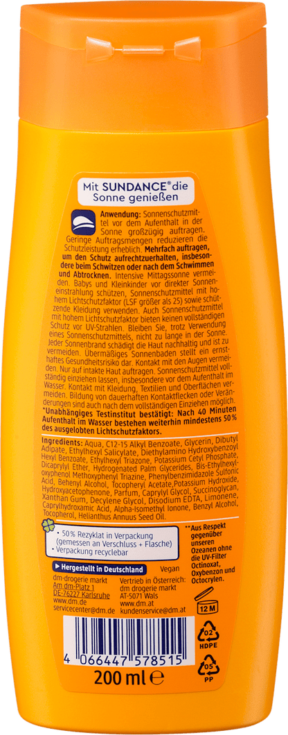 Loção Solar LSF 30, 200 ml