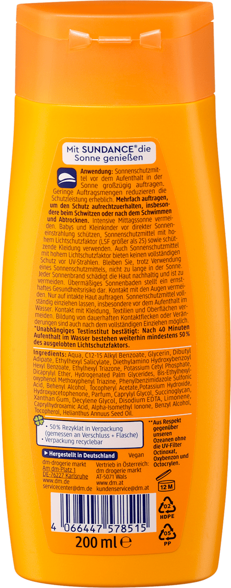 Loção Solar LSF 30, 200 ml
