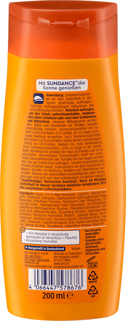 Sun Lotion Protection & Toning, LSF 30, 200 ml