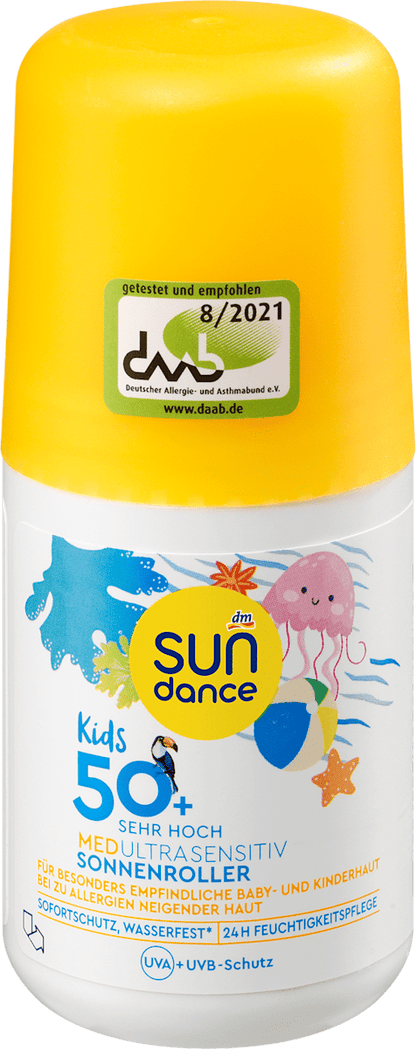 Zonnebeschermingsroller voor kinderen, MED ultra Sensitive, LSF 50+, 100 ml