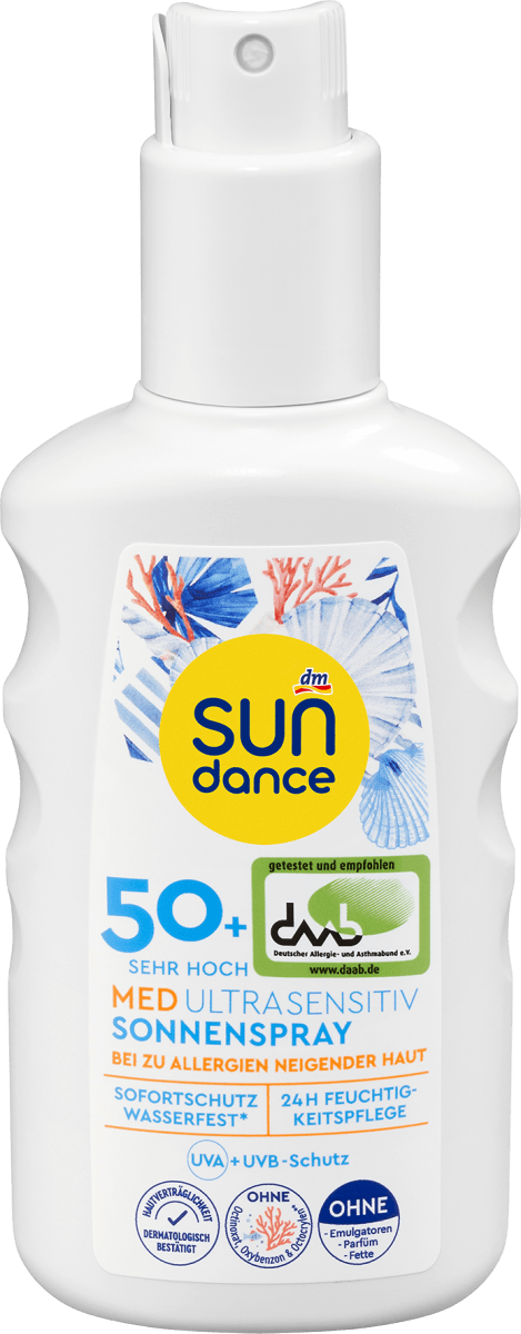 Zonnebrandcrème Gevoelig LSF 50, 200 ml