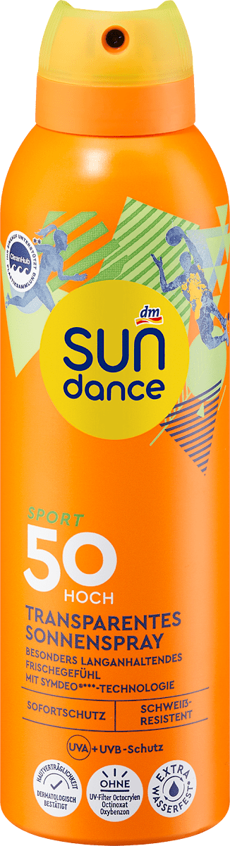 Zonnespray Sport transparant LSF 50, 200 ml