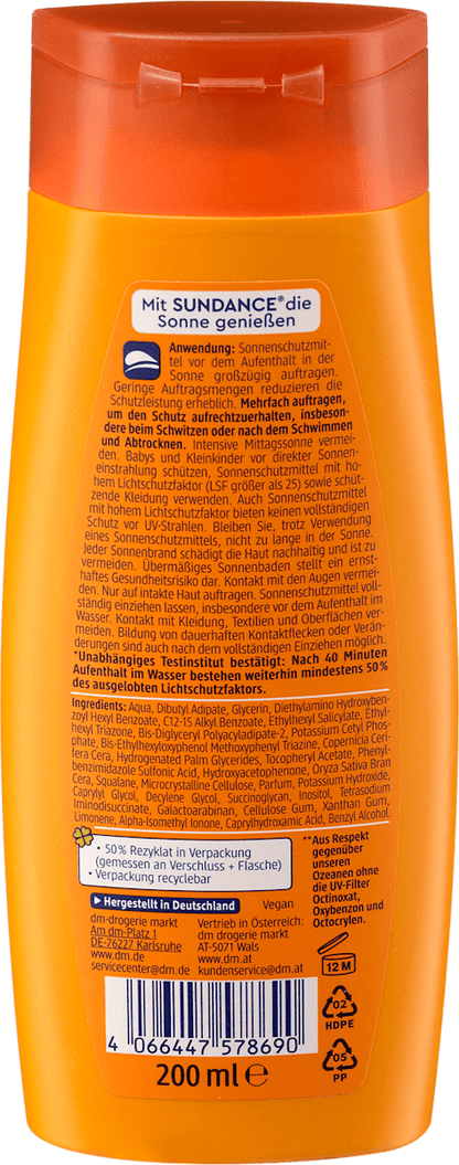 Sun Lotion Toning and Protection, LSF 50, 200 ml