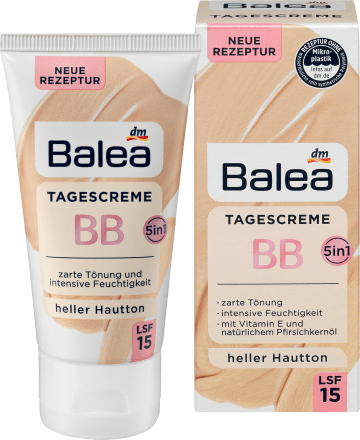BB Cream Tom de Pele LSF 15 (Claro/Médio), 50 ml