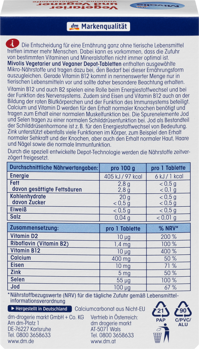 Vitaminas e Minerais para Vegetarianos e Veganos