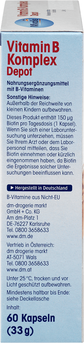 Vitamine B Complex Depotcapsules