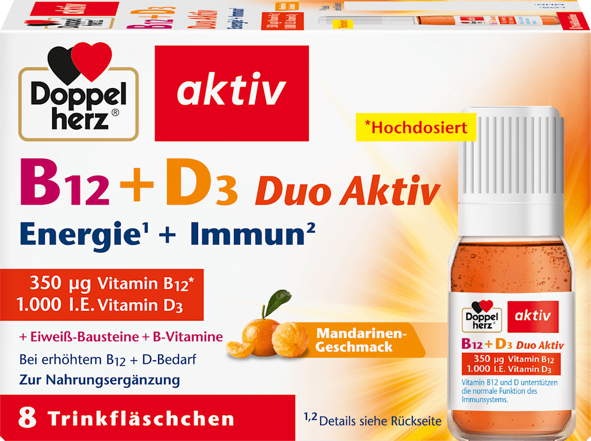 Vitamina B12 + D3 + Duo Ativo 