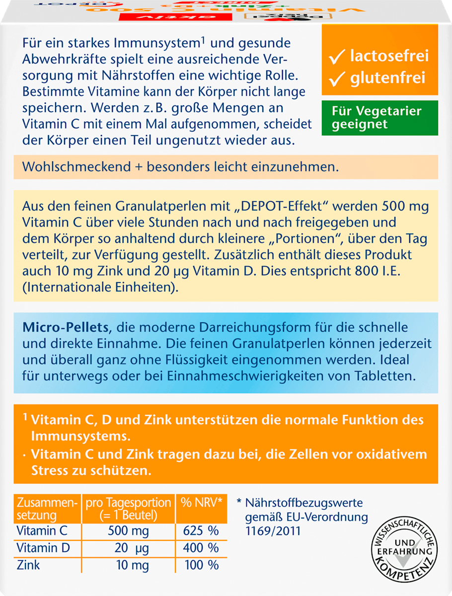 Vitamina C 500 + Zinco + D3 