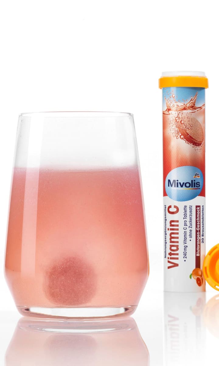 Comprimidos tópicos de vitamina C