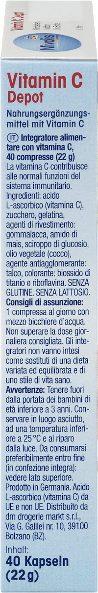 Depósito de vitamina C