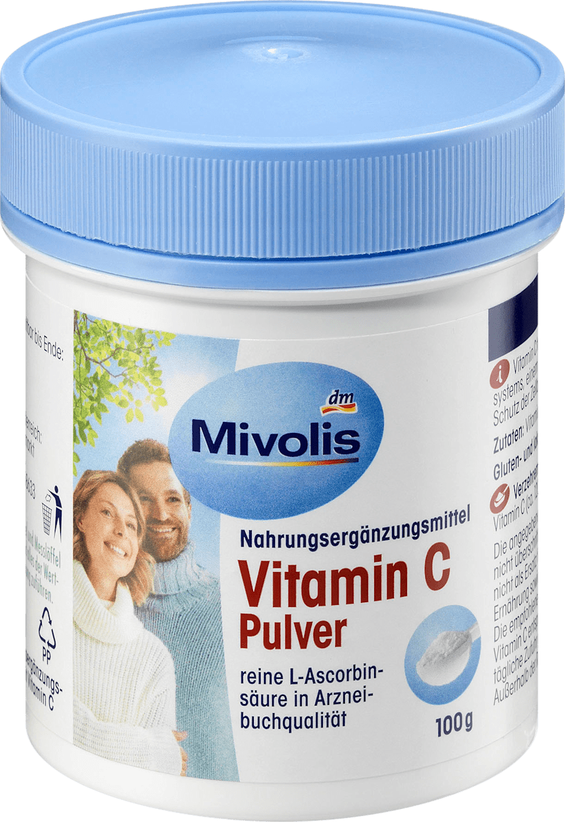 Pó de vitamina C