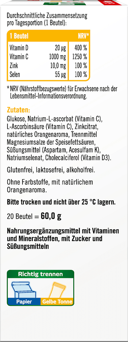 Vitamina C + Zinco + D3 