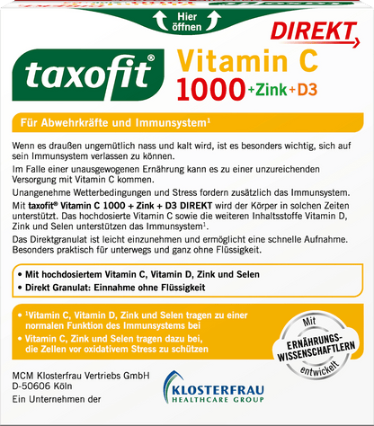 Vitamina C + Zinco + D3 