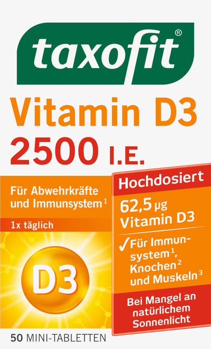 Vitamine D3 2500 