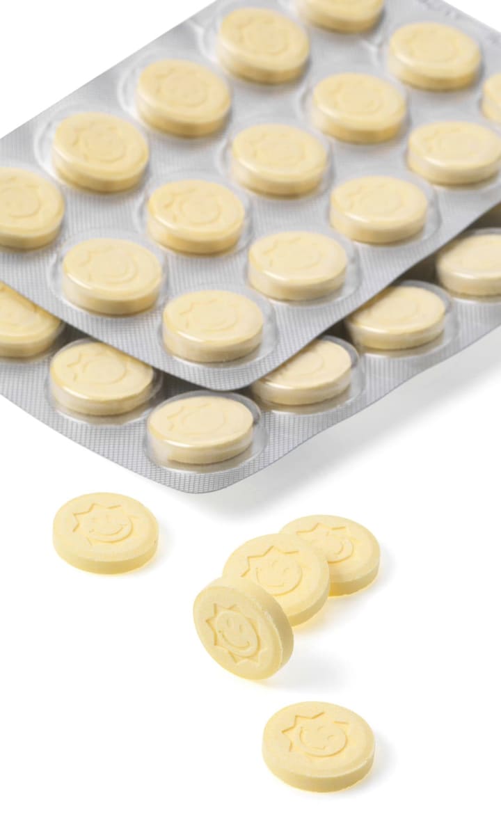 Vitamine D3 voor kinderen kauwtabletten