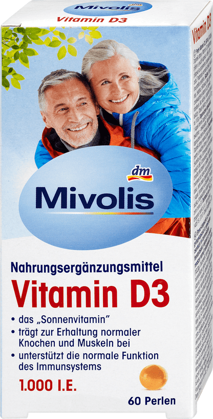 Vitamin D3 Pearls 1000 I.E.