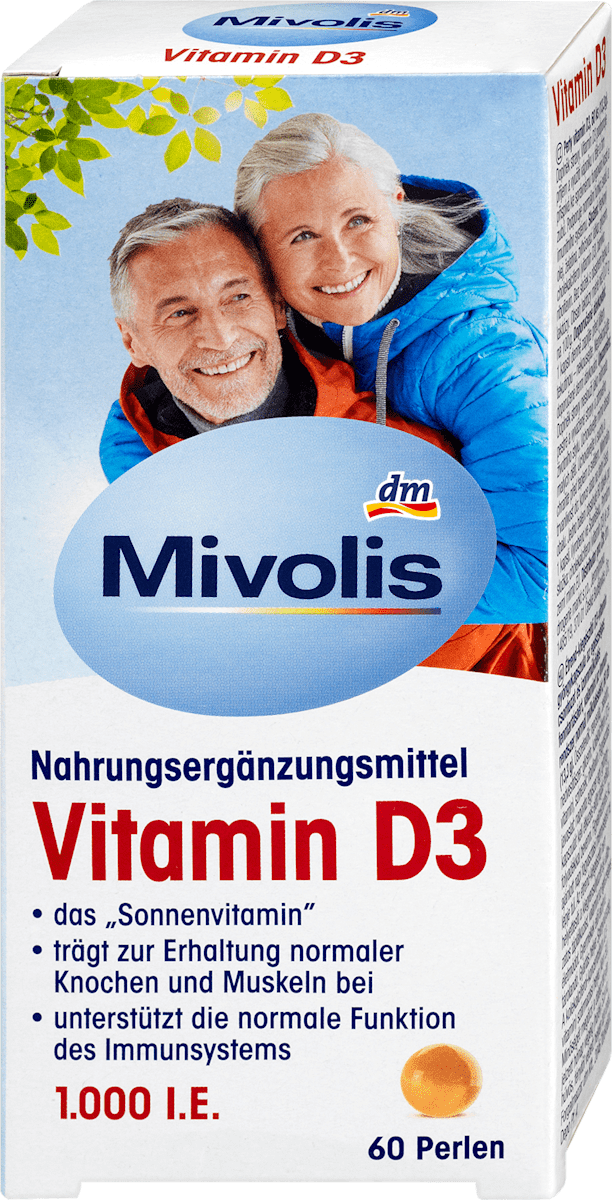 Vitamine D3 Parels 1000 IE