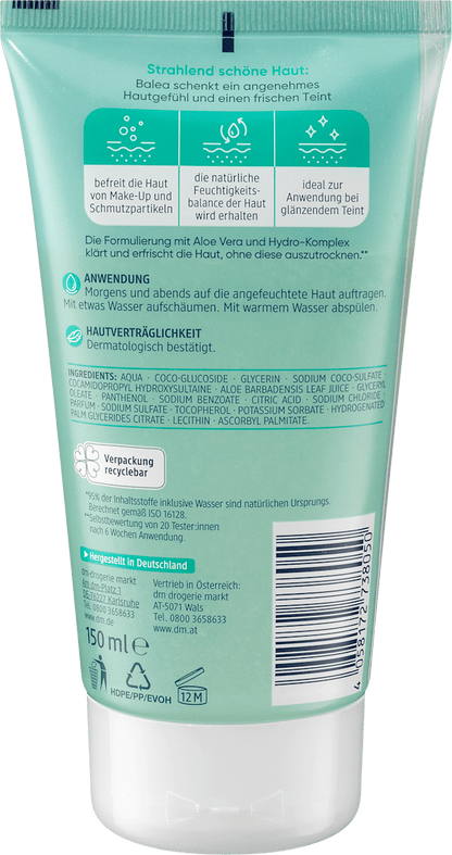 Balea Verfrissende Wasgel, 150 ml