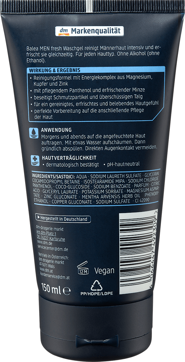 Gezichtsreinigingsgel Fresh, 150 ml