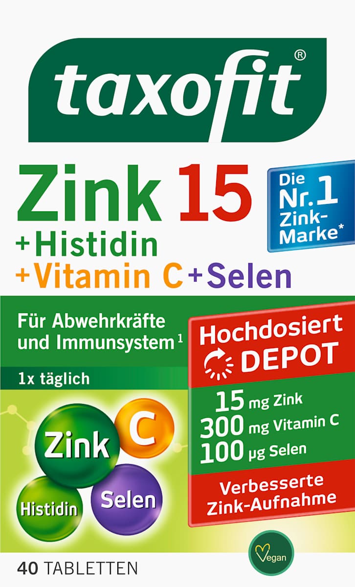 Zinco + Histidina + Vitamina C + Selen